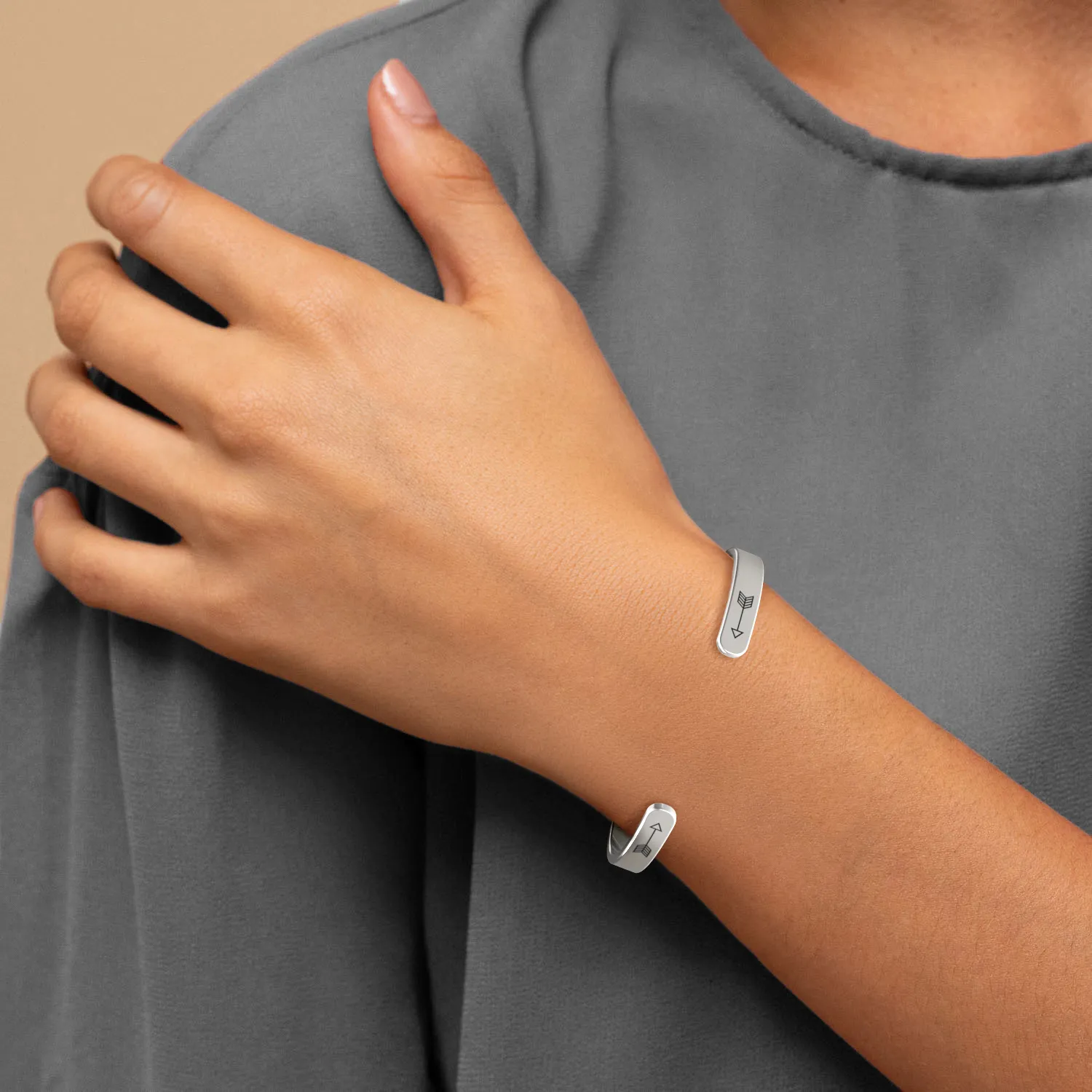 Made Worthy Personalizable Cuff Bracelet